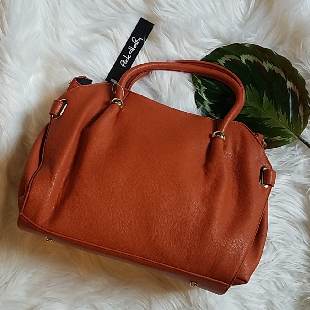 Pink Haley Clay Orange Shoulder or Handbag